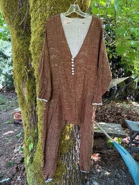 Kantha Bae Long Sleeve Cotton Romper